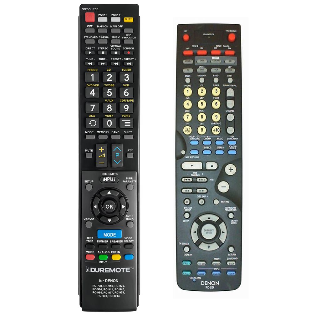 DENON RC-924 - távirányító duplikátum