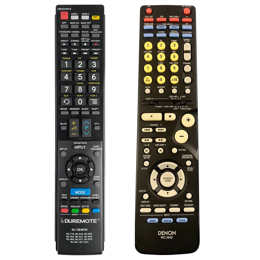 DENON RC-942 - távirányító duplikátum