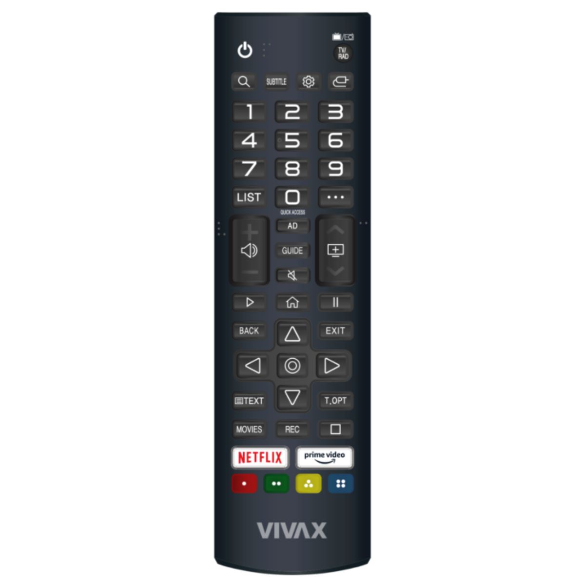 VIVAX TV-43S60WO - eredeti gyári távirányító