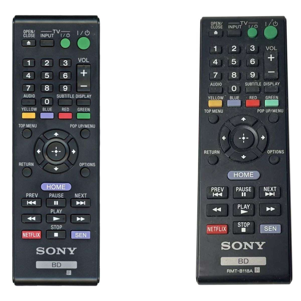 SONY RMT-B118A - eredeti gyári távirányító