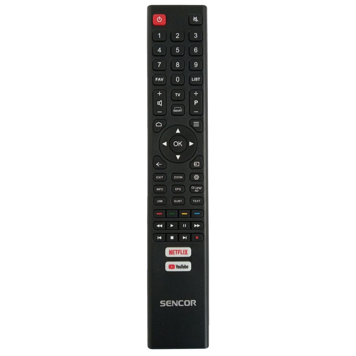 SENCOR SLE32S602TCS, SLE40FS602TCS, SLE24S602TCS - eredeti gyári távirányító