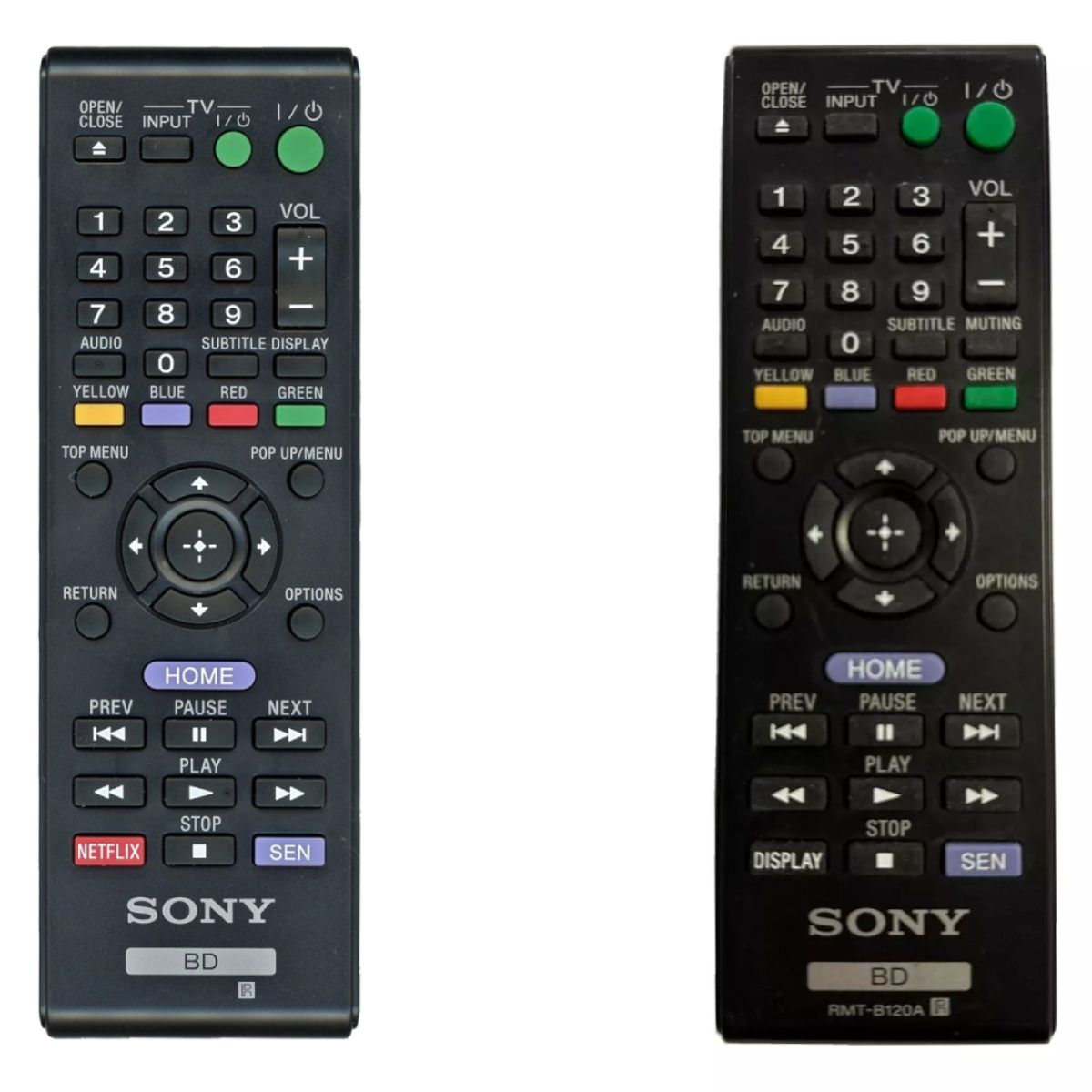 SONY RMT-B120A - eredeti gyári távirányító