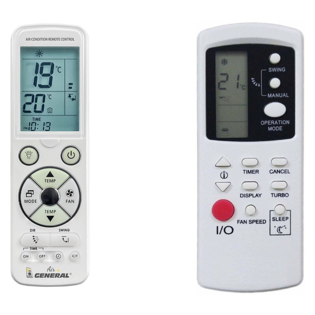 ECG SK090, SK120, SK180 -   

luxus háttérvilágítású 
távirányító
