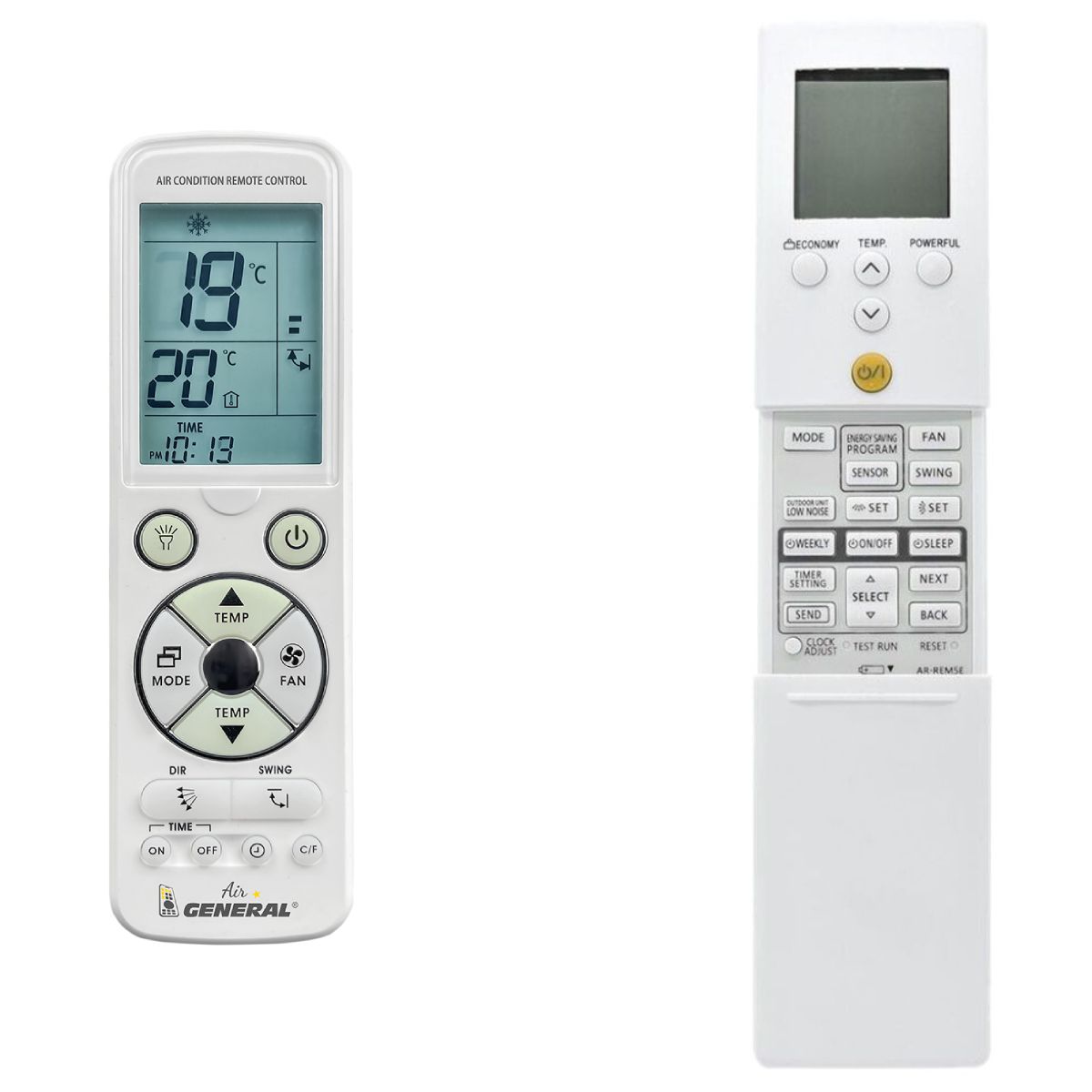 FUJI ELECTRIC ASYG09LTCA, ASYG12LTCA, ASYG14LTCA,  RSG-12LTCA, ROG-12LTC,  ROG07LUC -   

luxus háttérvilágítású 
távirányító