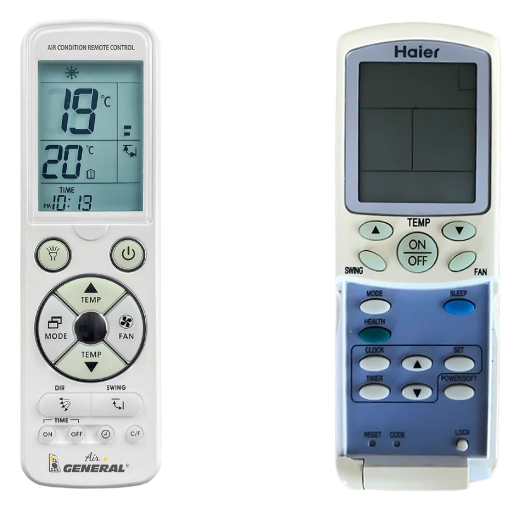 HAIER HSM12H03/R2, HSM12HEA03/R2, HSM07HEA03/R2 -   

luxus háttérvilágítású 
távirányító