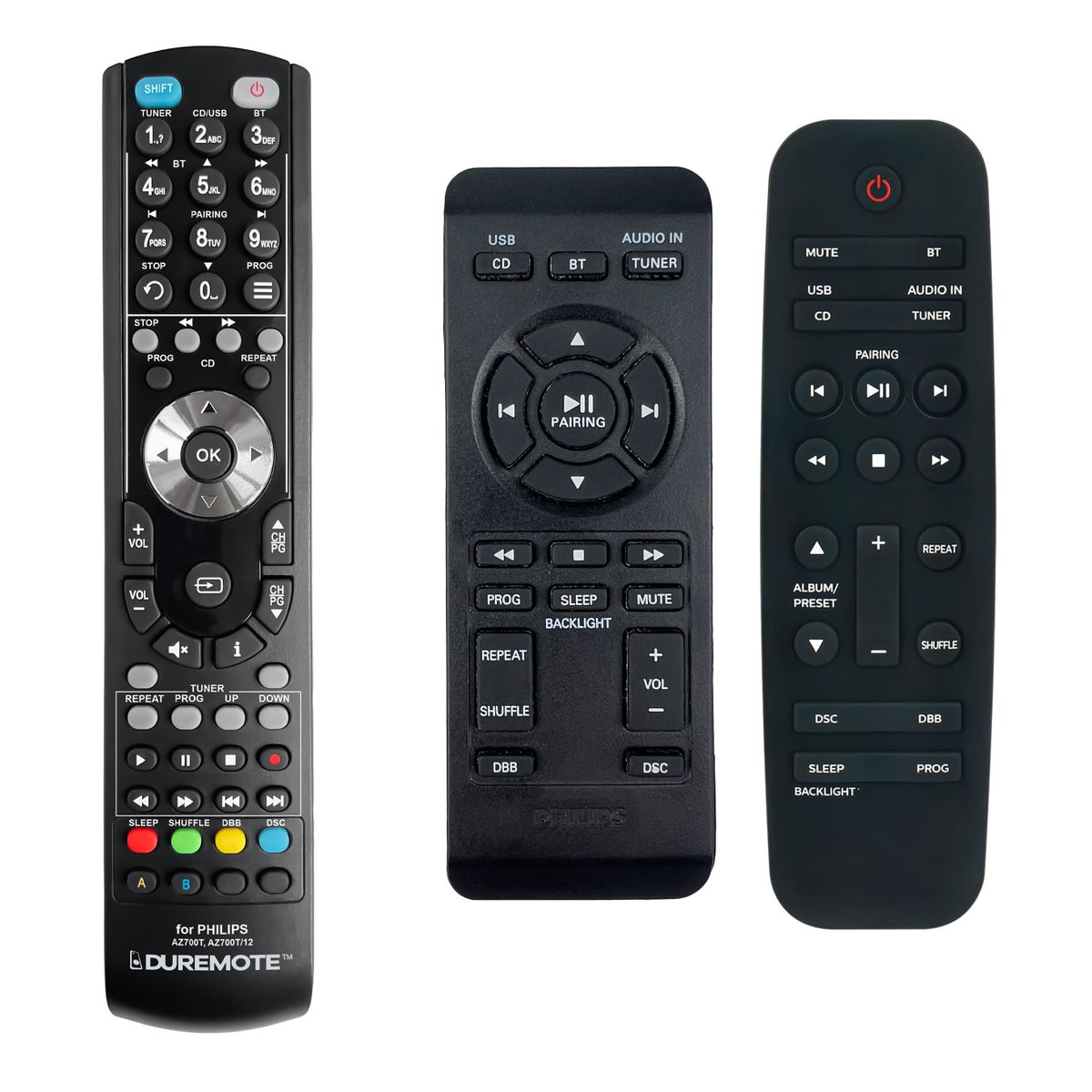 PHILIPS AZ700T/12, AZ700T - távirányító duplikátum