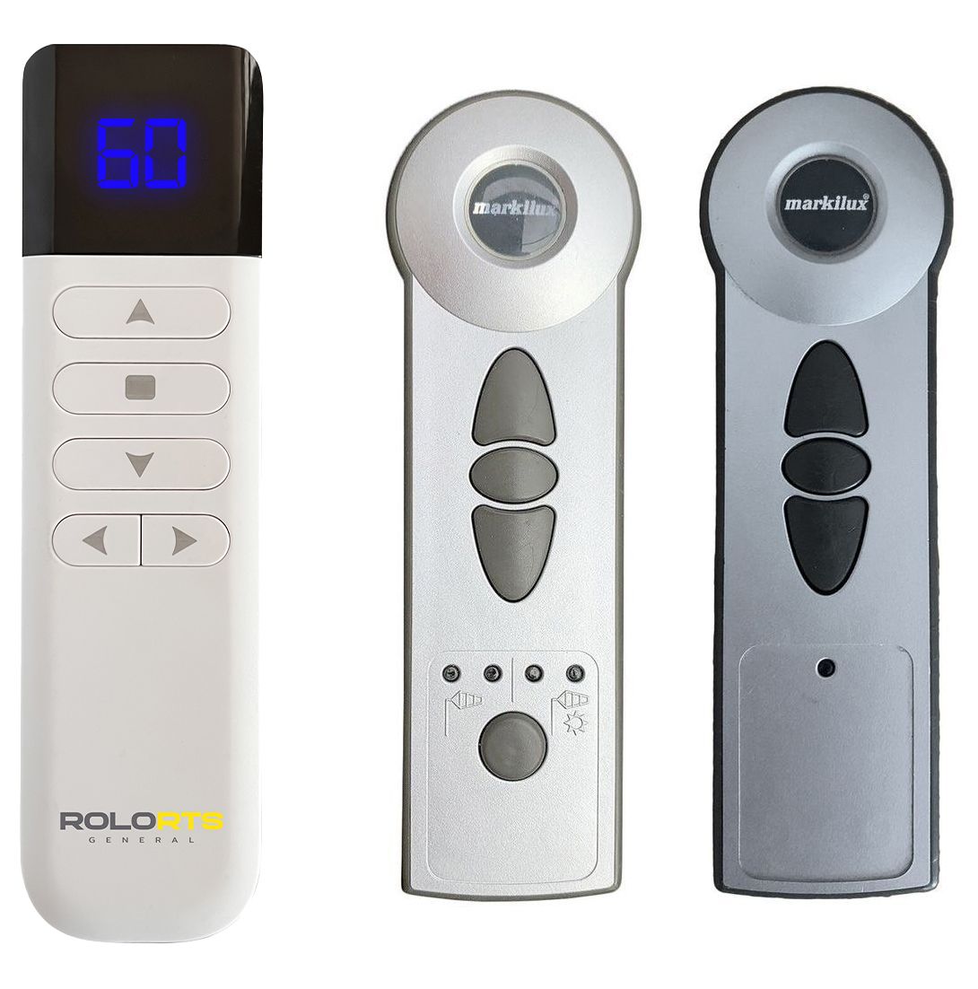 MARKILUX RS-F1-433 RTS, RS-F4-433 RTS  - kompatibilis távirányító    60-csatorna   ROLO