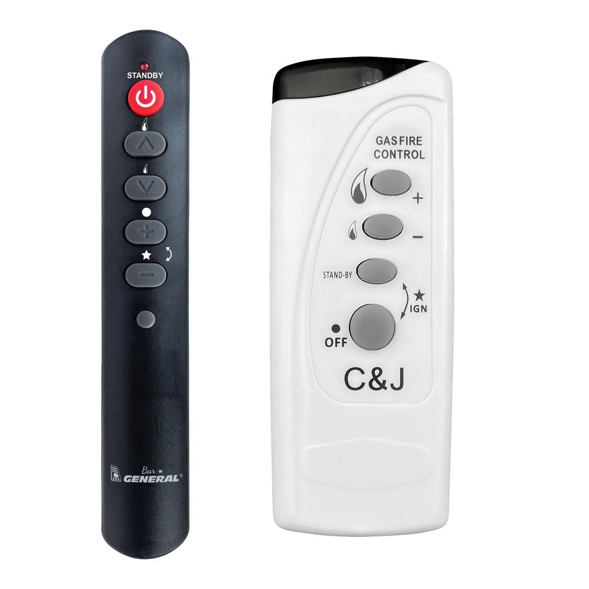 CHARLTON & JENRICK C & J Gas Fire, Paragon Edge, Edge 3s CF -   


távirányító
 duplikátum