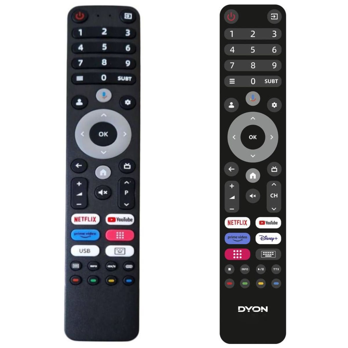 DYON Goo-TV 50U LED TV - eredeti gyári távirányító hangvezérléssel