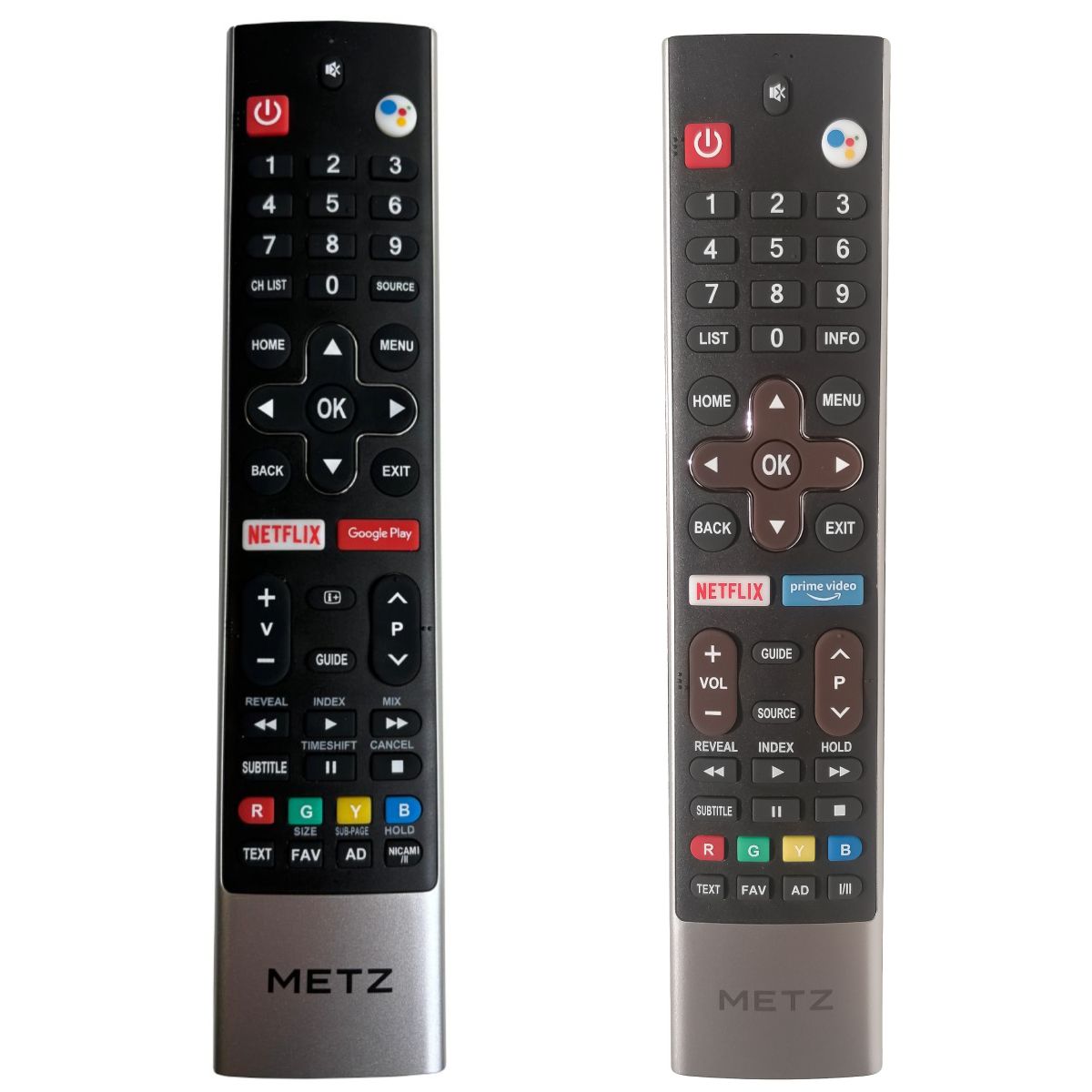 METZ 32MTB2000, 32MTB7000, 40MTB2000, 40MTB7000, 50G2A51B - eredeti gyári távirányító hangvezérléssel
