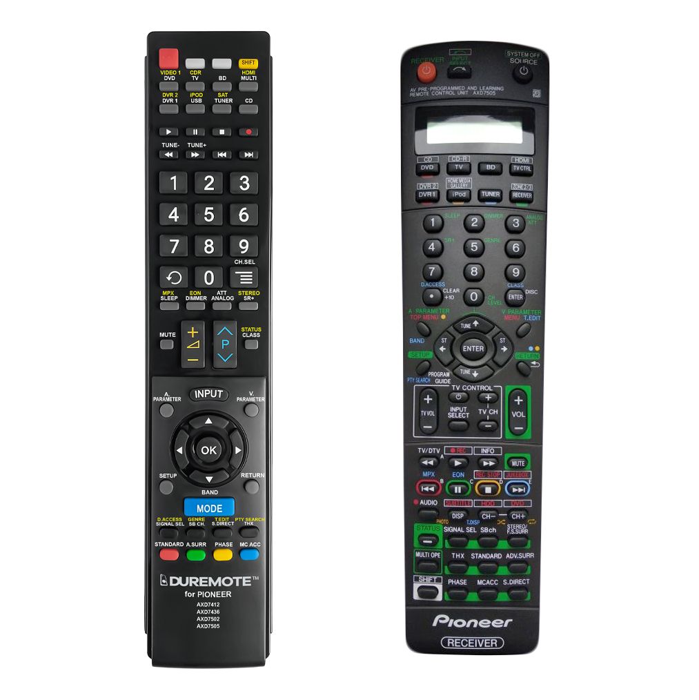 PIONEER AXD7505 - távirányító duplikátum
