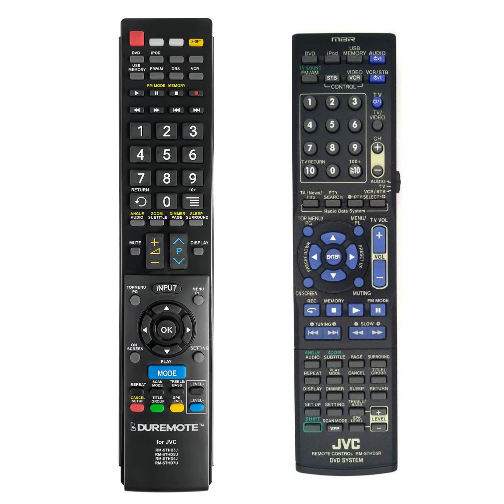 JVC RM-STHD5R - távirányító duplikátum