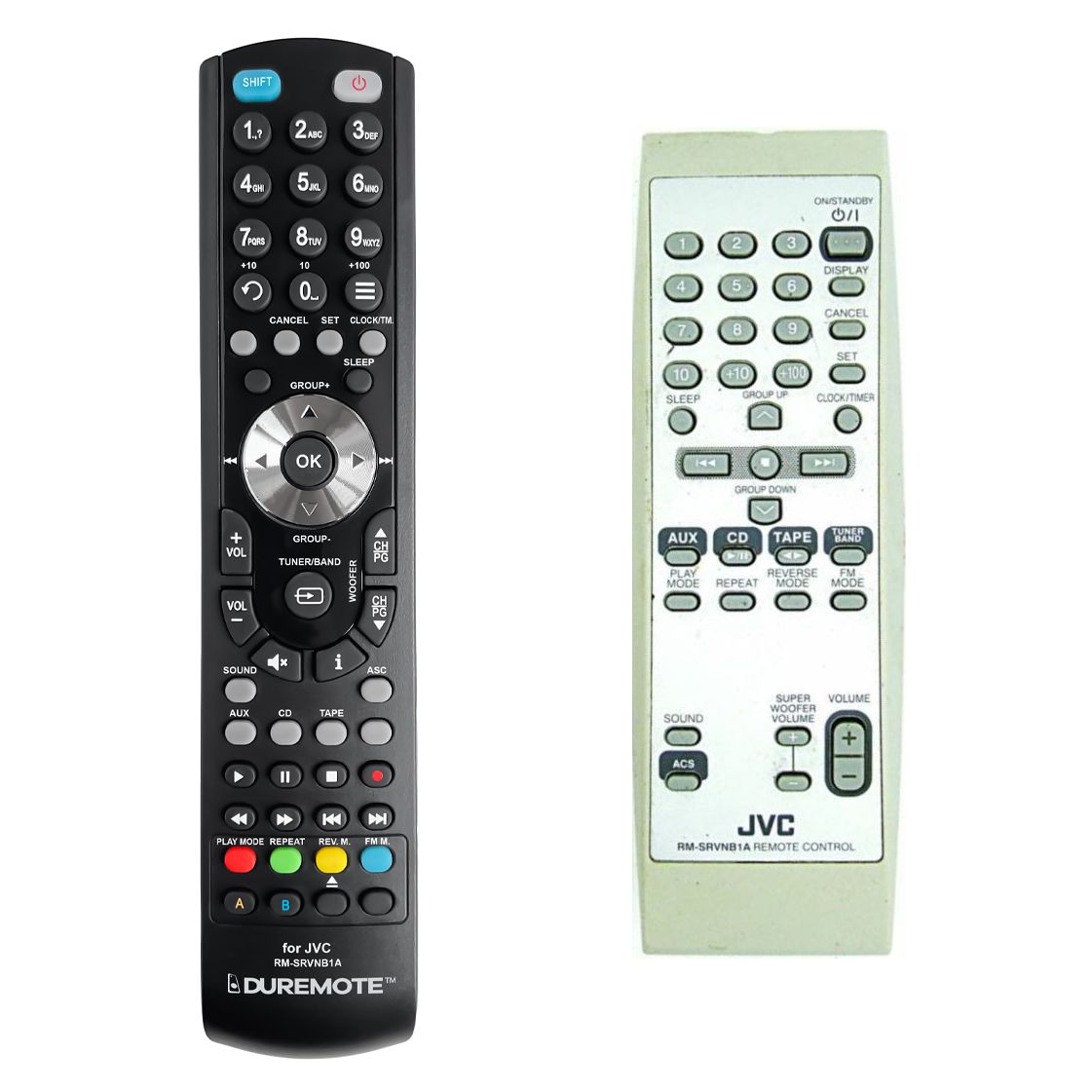 JVC RM-SRVNB1A - távirányító duplikátum