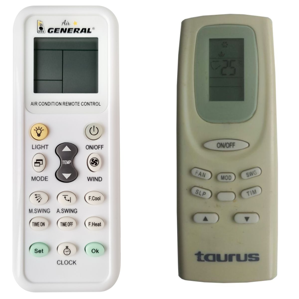 TAURUS CYKQ-01,  TAS-2250, TAS-3000, TAS-4500 -   


kompatibilis General márkájú távirányító