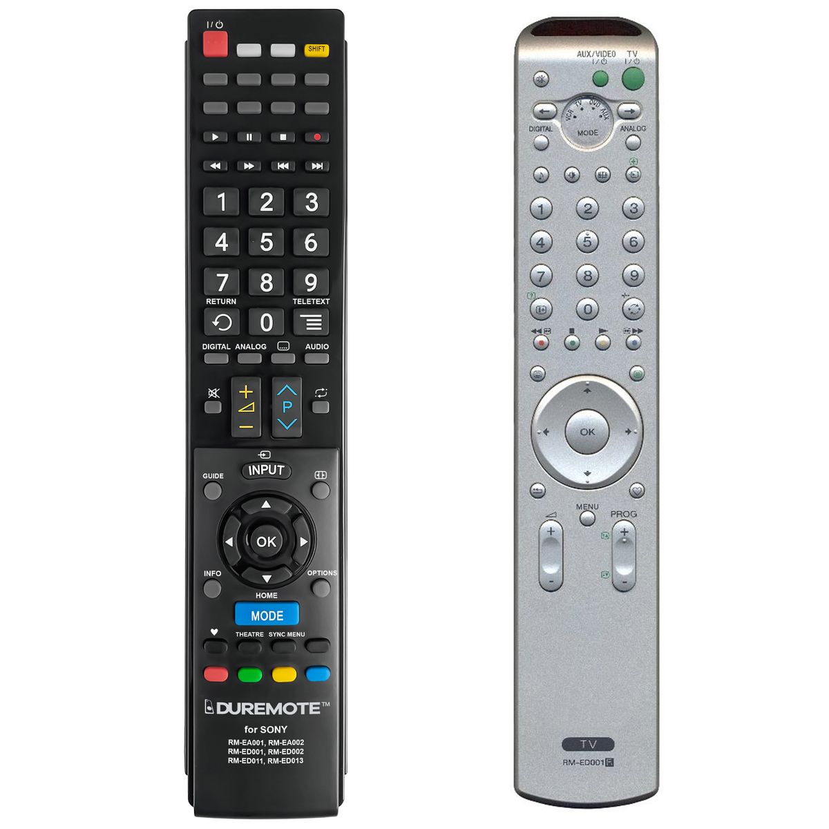 SONY RM-ED001 - távirányító duplikátum