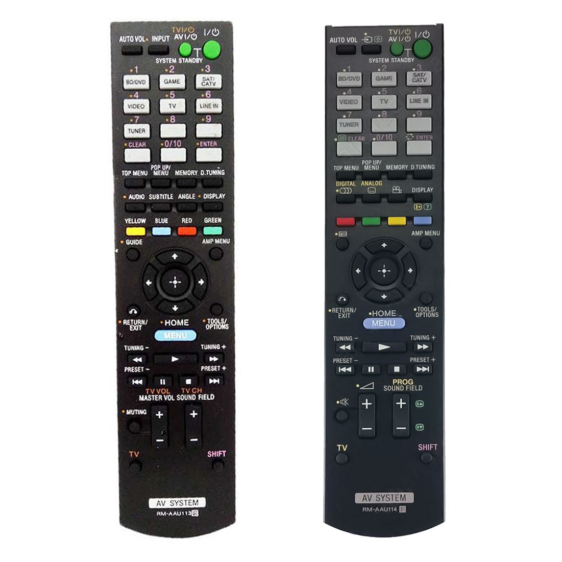 SONY RM-AAU114 - helyettesítő távirányító