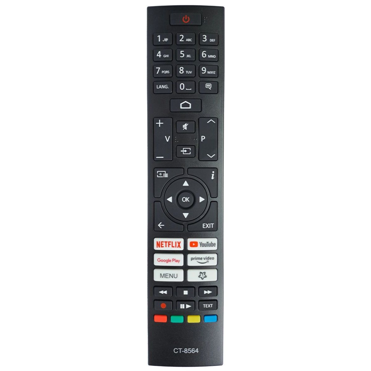 TOSHIBA CT-8564 - helyettesítő távirányító