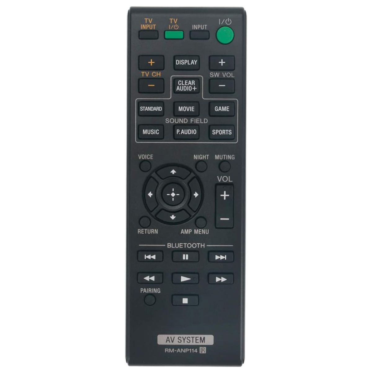 SONY RM-ANP114 - helyettesítő távirányító