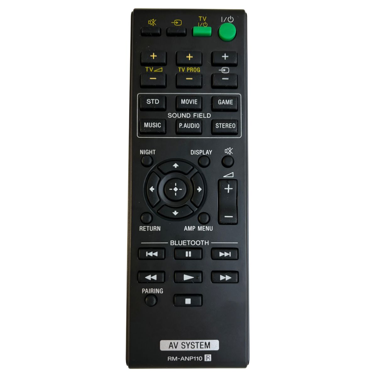 SONY RM-ANP110 - helyettesítő távirányító