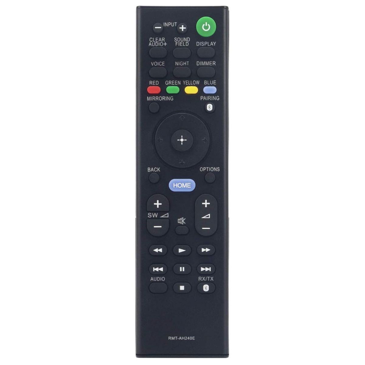 SONY RMT-AH240E, HT-CT790, SA-CT790, HT-NT5, HT-XT2, SA-WCT790, SA-WNT5 - helyettesítő távirányító