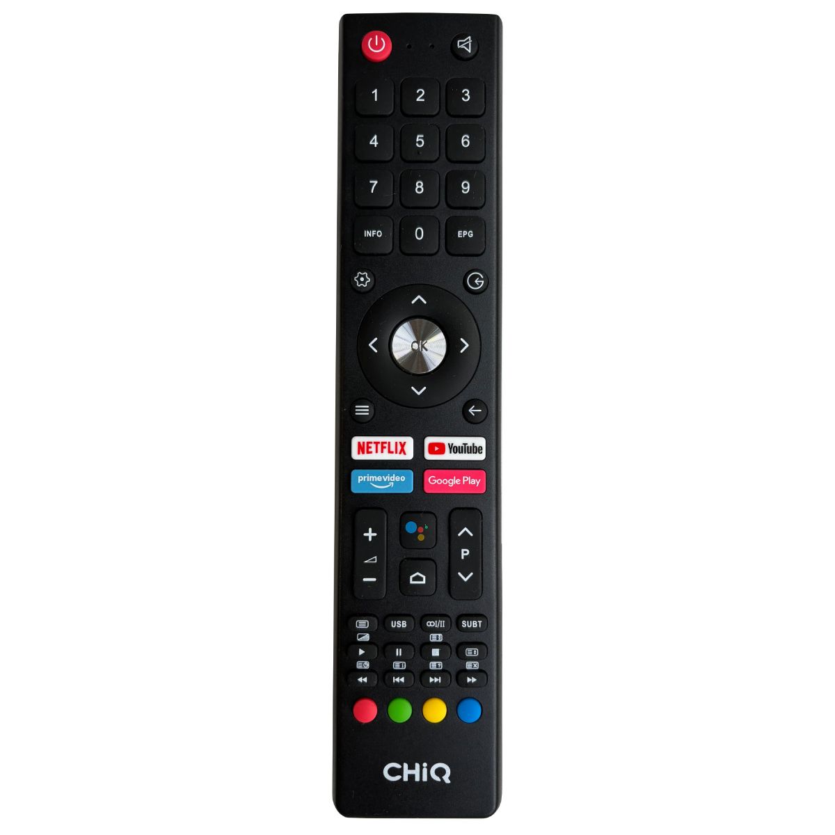 CHiQ GCBLTV02ADBBT - eredeti gyári távirányító hangvezérléssel