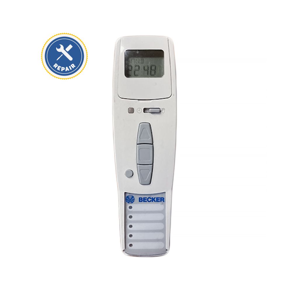 Távirányító javítása – Becker Centronic Sun Wind Control TC445
