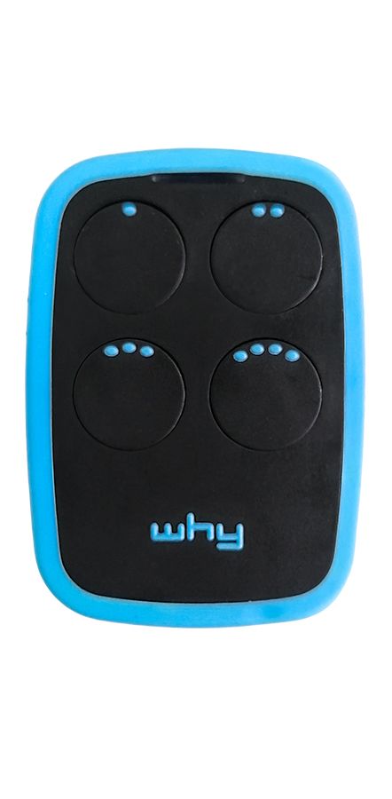 SiceTech Univerzális távirányító WHY EVO 6.3 multi, fekete és kék színben