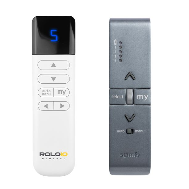 SOMFY Situo 5 Variation io TITANE  - kompatibilis távirányító     868 MHz, 5-csatorna  ROLO