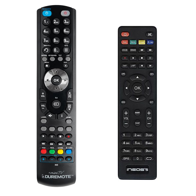 INEOS IN5 + TV vezérlés (mini TV) - távirányító duplikátum