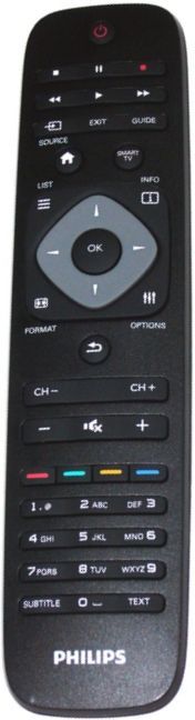 PHILIPS YKF309-007, 996590004765 - eredeti gyári távirányító