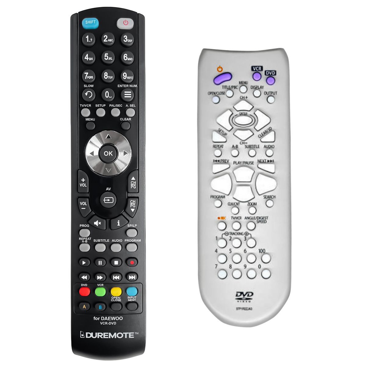 DAEWOO VCR-DVD COMBO - távirányító duplikátum