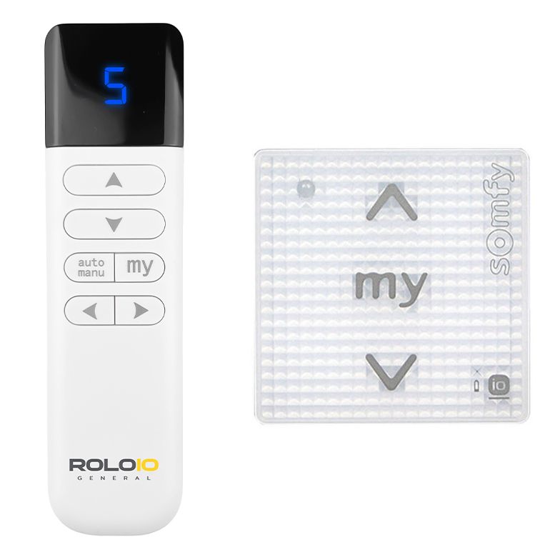 SOMFY Smoove 1 io Pure  - kompatibilis távirányító     868 MHz, 5-csatorna  ROLO