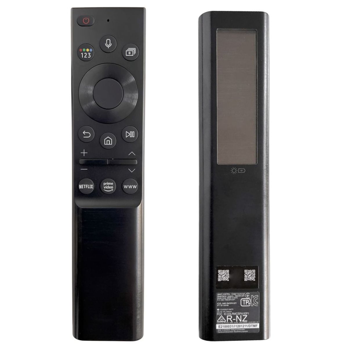 SAMSUNG BN59-01357L - NAPENERGIA rádiós (BT) csere távirányító hangvezérléssel