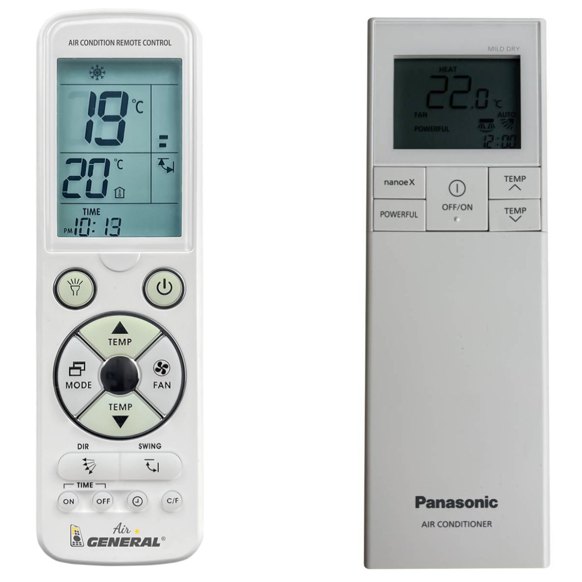 PANASONIC Etherea Z, TZ, XZ, ACXA75C23690, CS-Z25VKEW, CS-Z35VKEW, RE-Z20ZKEW -   

luxus háttérvilágítású 
távirányító
