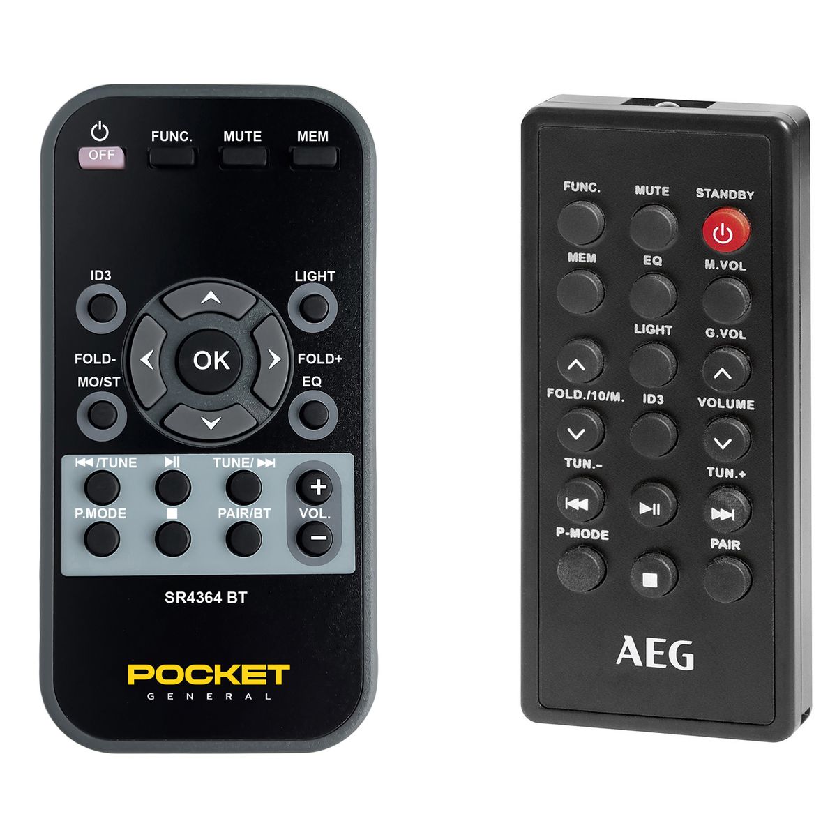 AEG SR 4364 BT, SR 4360 BT, SR 4359 BT -   


távirányító
 duplikátum