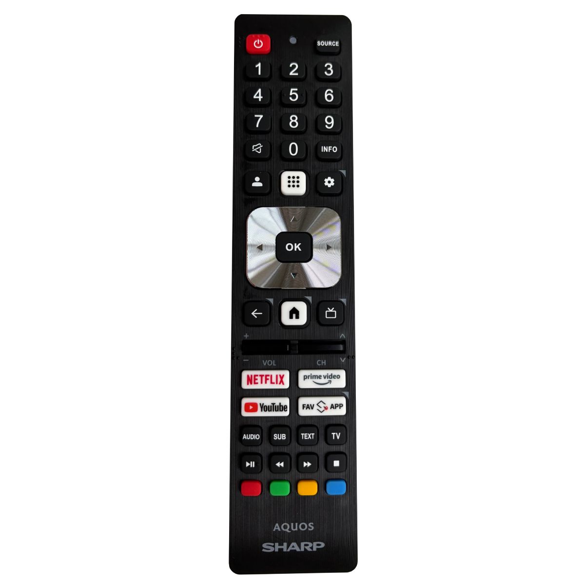 SHARP AQUOS SHW/RMC/0145N - eredeti gyári távirányító