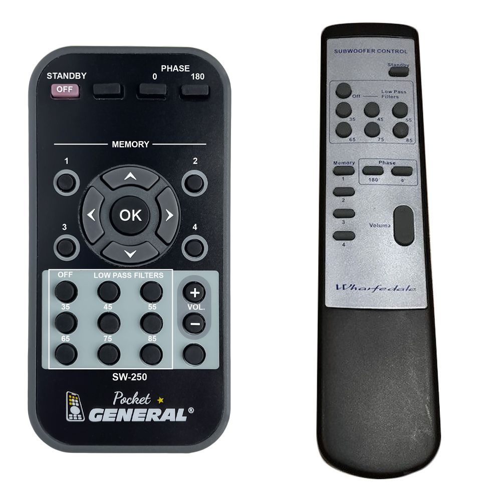 WHARFEDALE SW250 -   


távirányító
 duplikátum