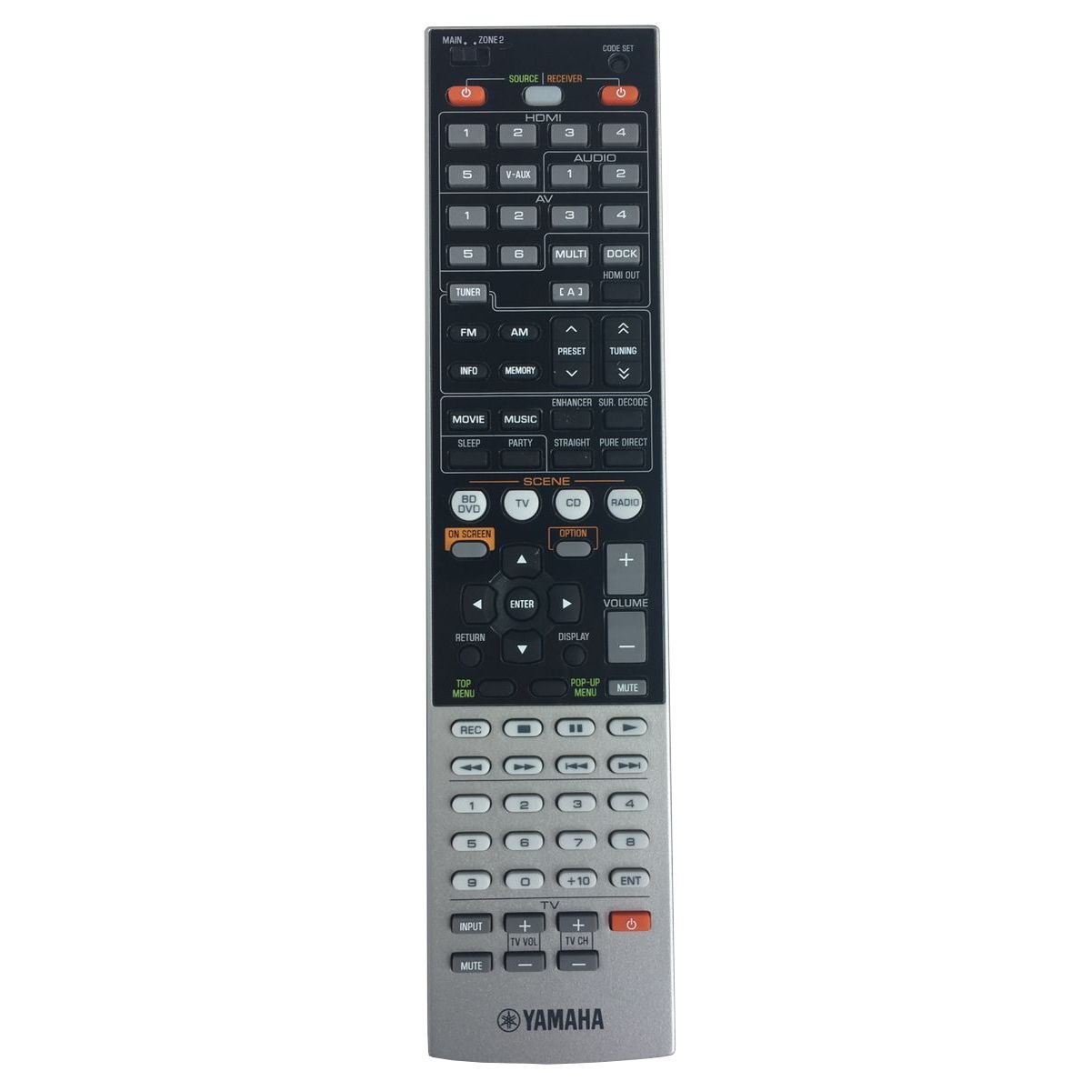 YAMAHA RAV341, WT927700  - eredeti gyári távirányító
