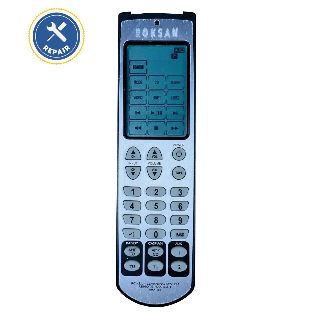 Távirányító javítása – ROKSAN RMX-108, Kandy K2