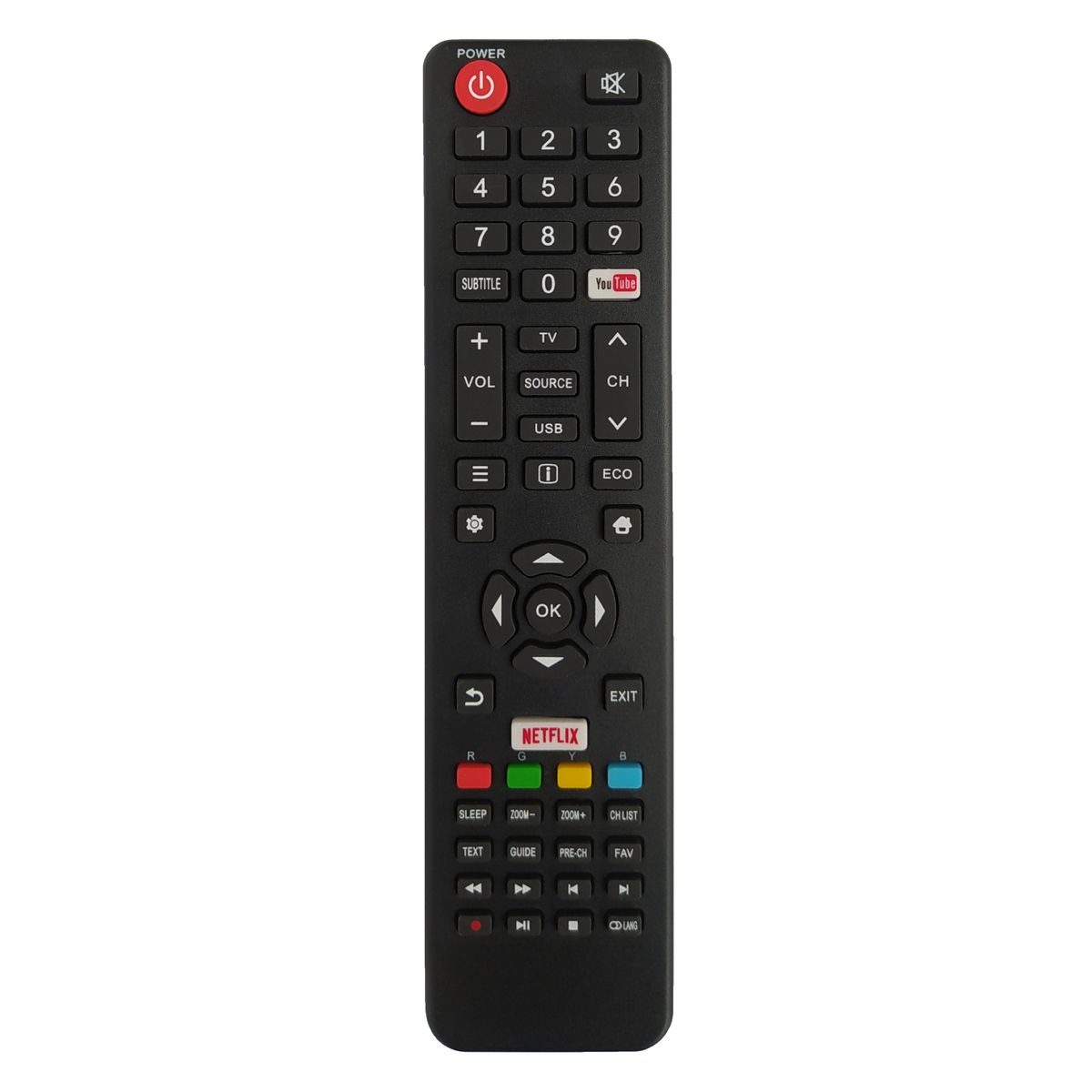 TESLA Smart TV 32T300B, 32T310BHS, 32T319B, 32T320, 40T319SFS, 40T320 - helyettesítő távirányító