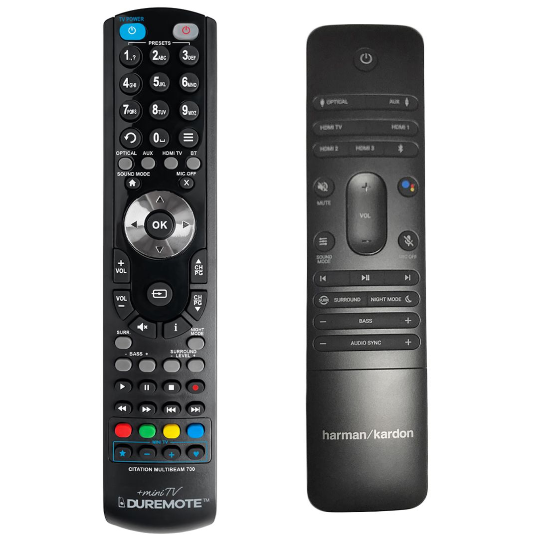 HARMAN KARDON Citation Bar + TV vezérlés (mini TV) - távirányító duplikátum