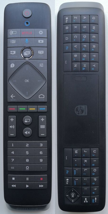 PHILIPS YKF384-003 - eredeti gyári távirányító hangvezérléssel