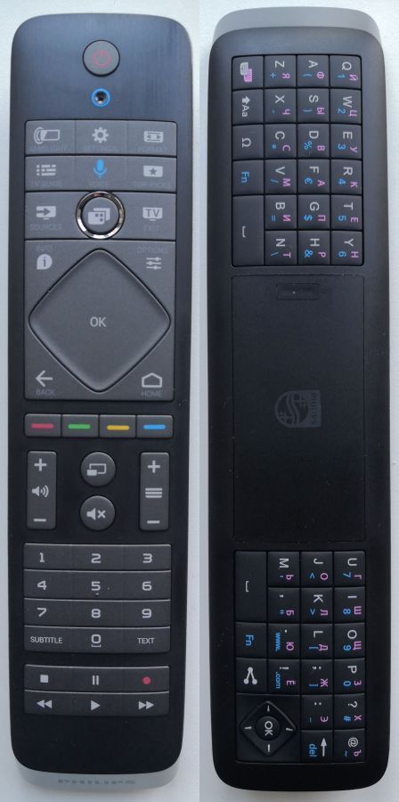 PHILIPS YKF384-T04, 398GF10BEPH10R (RC6P) - eredeti gyári távirányító