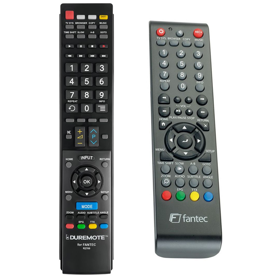 FANTEC R2700 - távirányító duplikátum