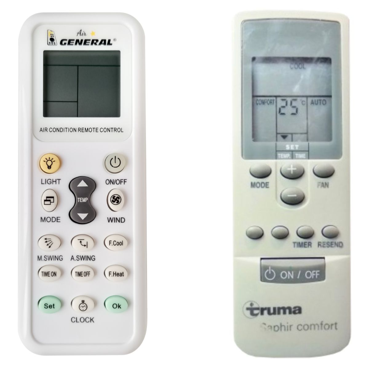 TRUMA Saphir Comfort -   


kompatibilis General márkájú távirányító