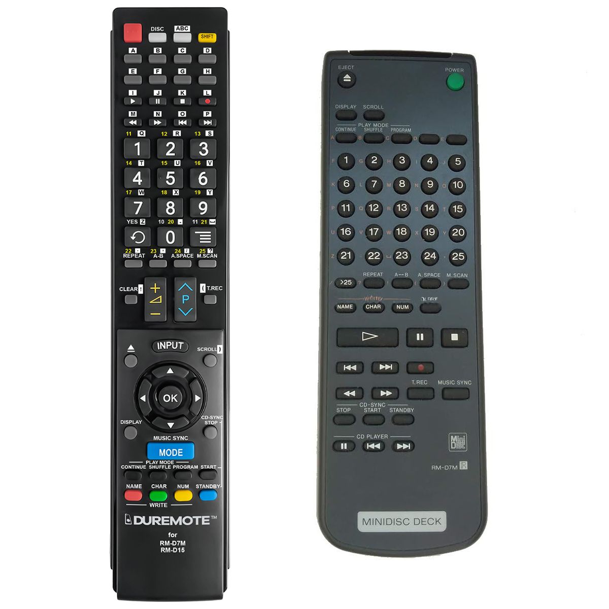 SONY RM-D7M - távirányító duplikátum
