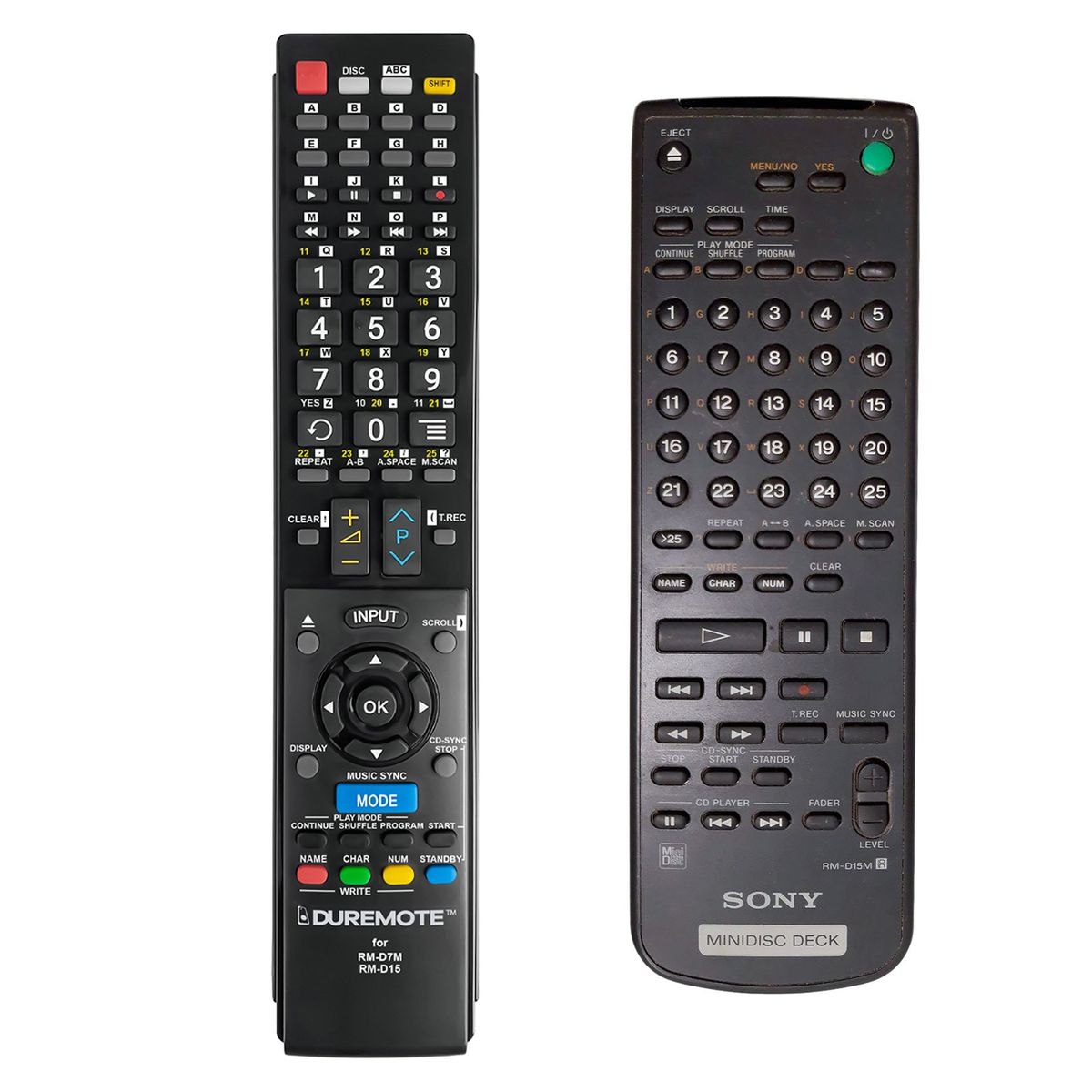 SONY RM-D15M - távirányító duplikátum