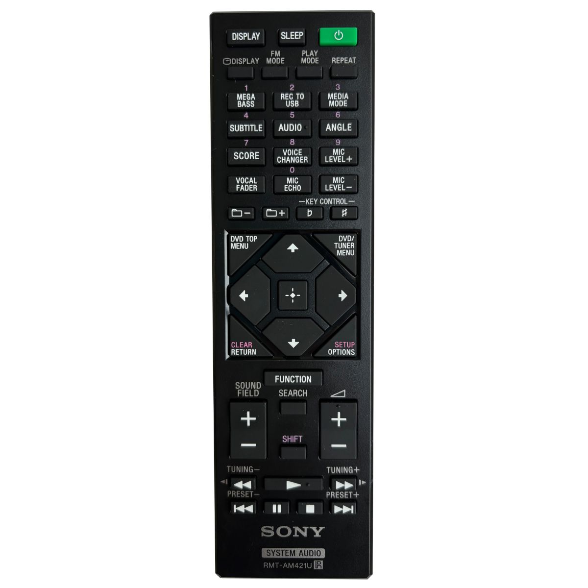 SONY RMT-AM421U - eredeti gyári távirányító