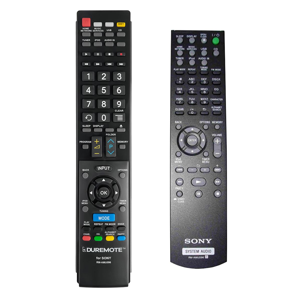 SONY RM-AMU096 - távirányító duplikátum