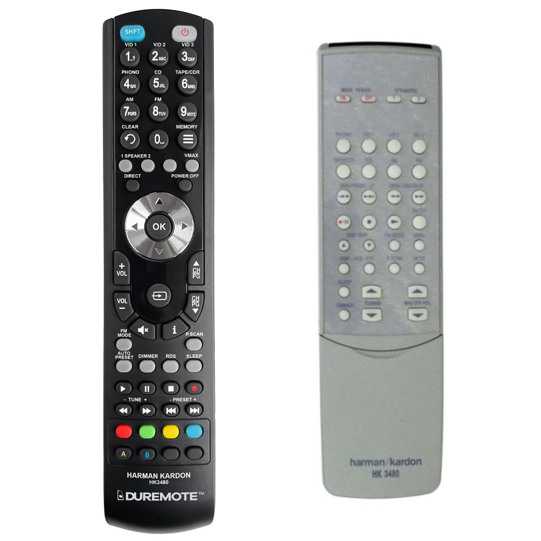 HARMAN KARDON HK-3480 - távirányító duplikátum